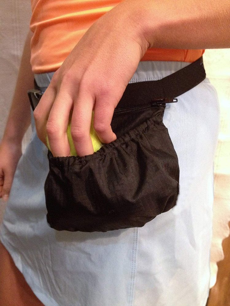 tennis ball waist pouch