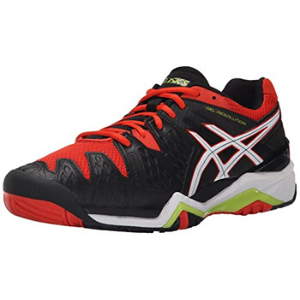 ASICS Men's GEL-Resolution 6 Tennis Shoe-las mejores zapatillas de tenis para hombre para juanetes