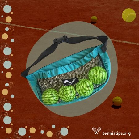 BALLZIE Tennis Ball Holder Bag