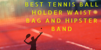 Bästa tennisbollshållare midjeväska och hipsterband