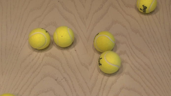 tennis balls