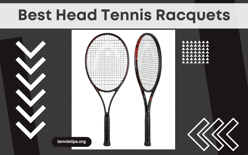 Raquetes de tênis de cabeça