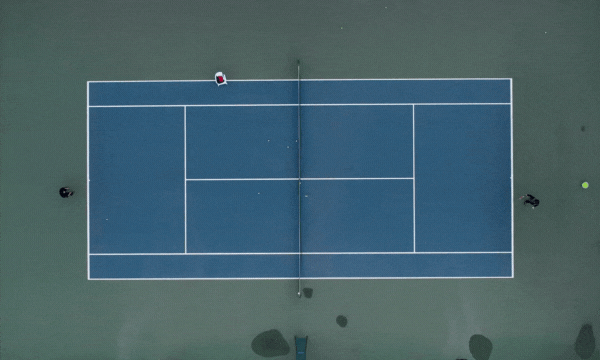 L'amour au tennis
