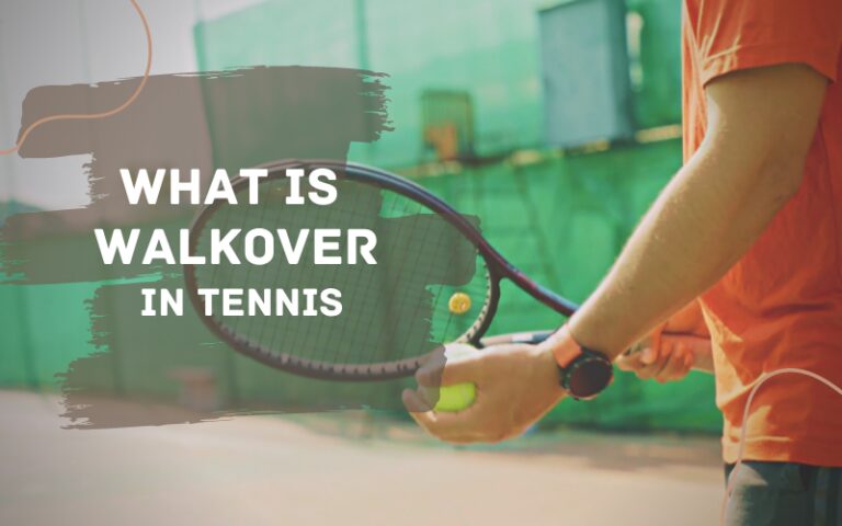 What is Walkover In Tennis