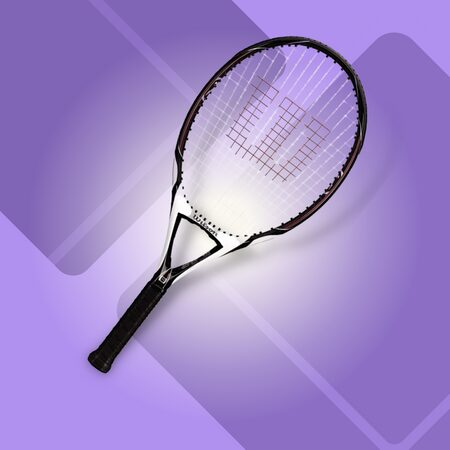 Wilson [K] O Strung Tennis Racquet