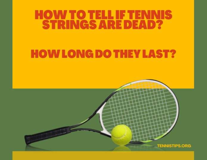 How To Tell If Tennis Strings Are Dead? How Long Do They Last? 2023 Guide
