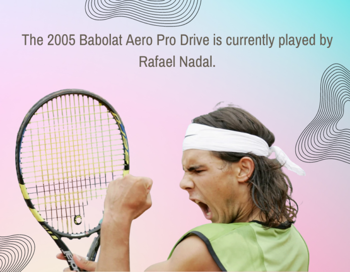 Schläger von Rafael Nadal