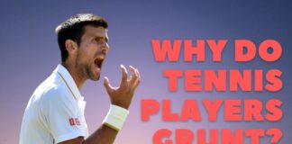 Por que os jogadores de tênis grunhem