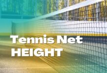Tennisnetzhöhe