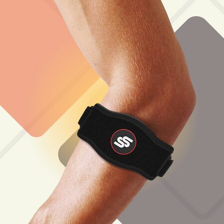 SS SLEEVE STARS Tennis Elbow Brace with Compression Pad