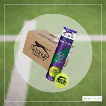 Pelotas de tenis oficiales Slazenger Wimbledon