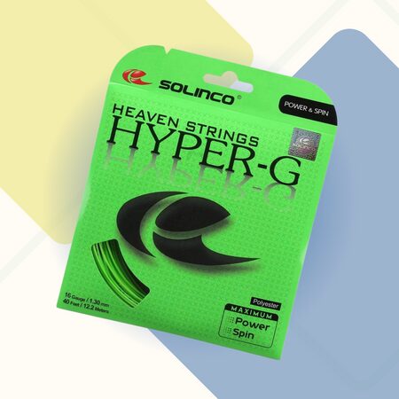 Cordaje de poliéster Solinco Hyper-G Heaven High Spin