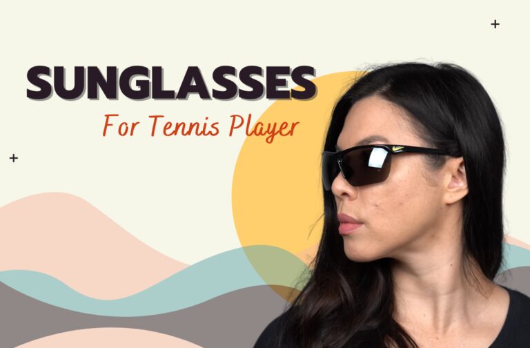 Sonnenbrille für Tennisspieler