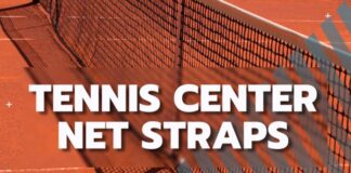 Correias de rede de centro de tênis 2