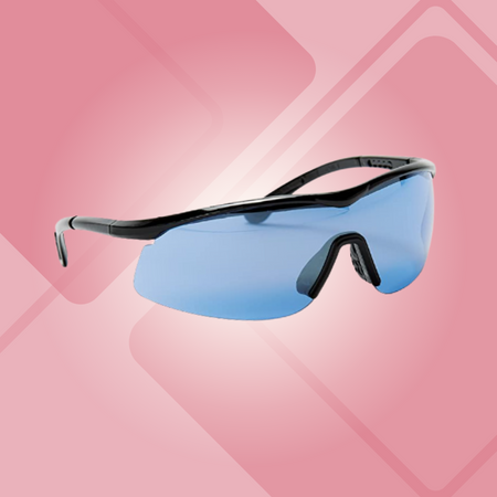 Tourna Specs blauw getinte sportbril voor tennis