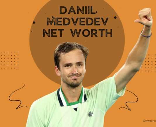 Valor neto de Daniil Medvédev