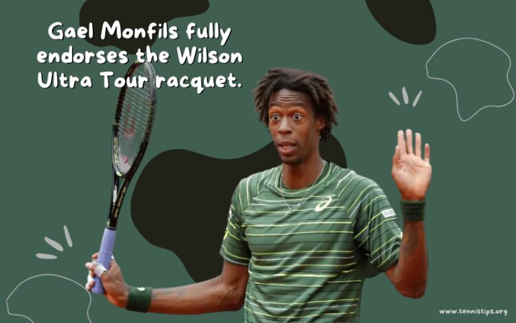 Gael Monfils racquet