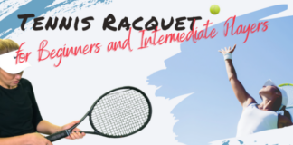 Tennisracket för nybörjare och medelspelare