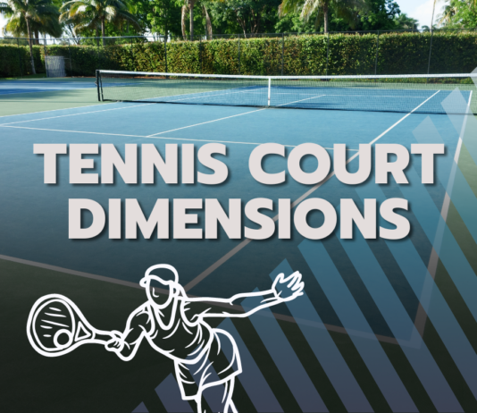 Tennis Court dimensions