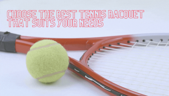 escolha a melhor raquete de tênis que se adapta às suas necessidades