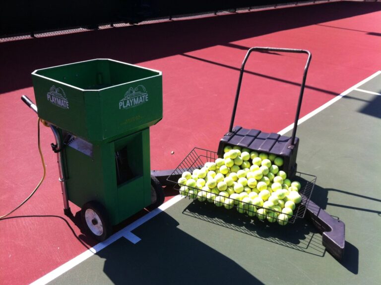 máquinas de bola de tênis