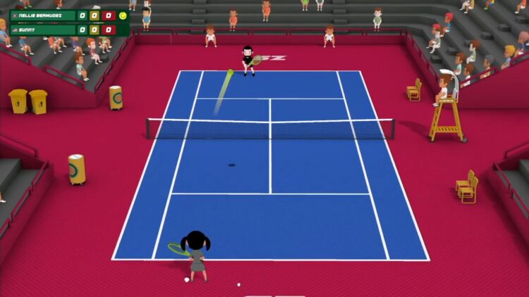 Super tennis explosie