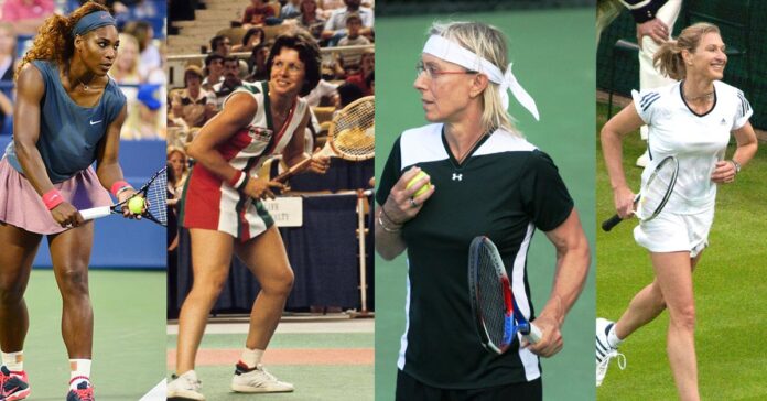 Top 20 Greatest Women's Tennis Players of All Time