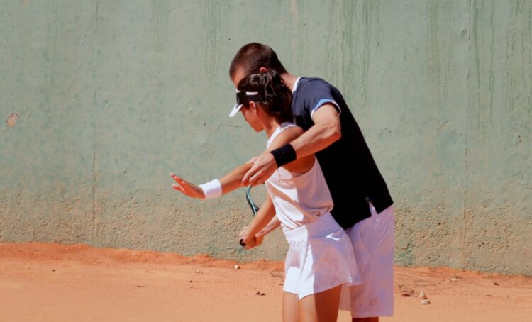 Tennis spielen lernen