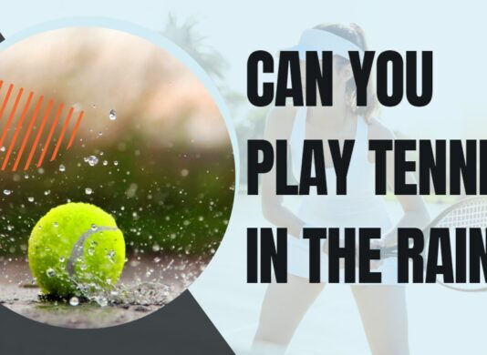 Kun je tennissen in de regen
