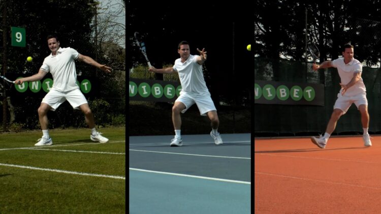 Évolution des couleurs dans les courts de tennis
