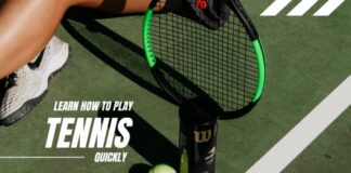 Wie man schnell Tennis lernt
