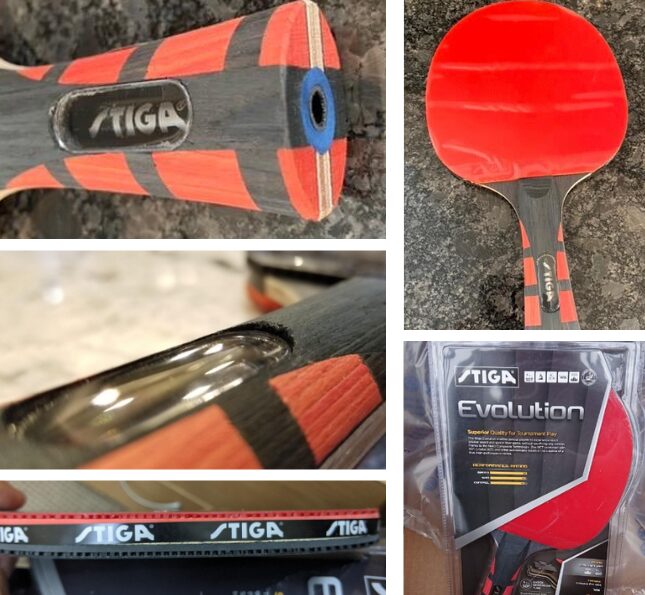 STIGA Apex Performance-Level Table Tennis Racket