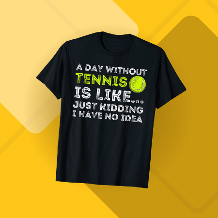 T-shirt d'entraîneur de tennis