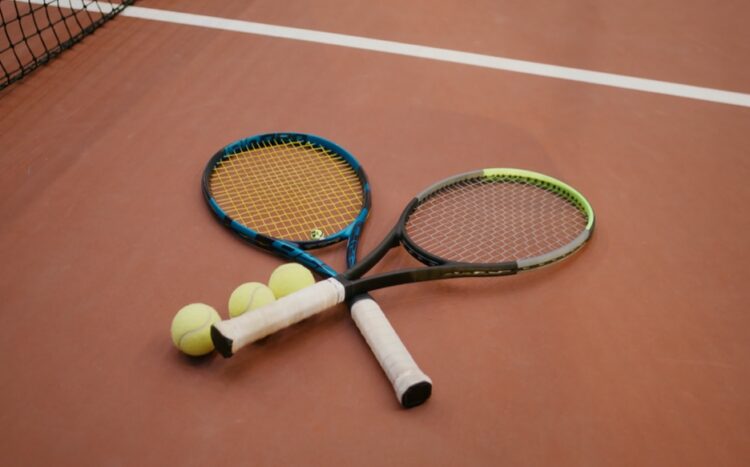 raquetes de tênis