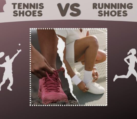 Zapatillas de tenis vs zapatillas de correr