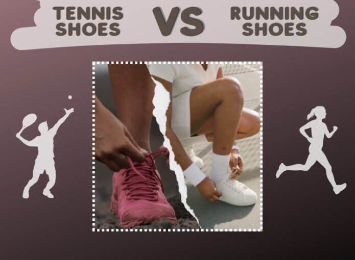 Zapatillas de tenis vs zapatillas de correr