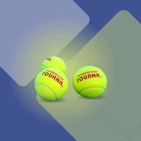 Tourna trycklös tennisboll