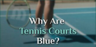 Perché i campi da tennis sono blu