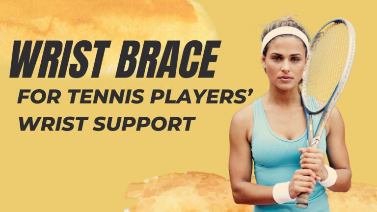 Wrist Brace for Tennis Players