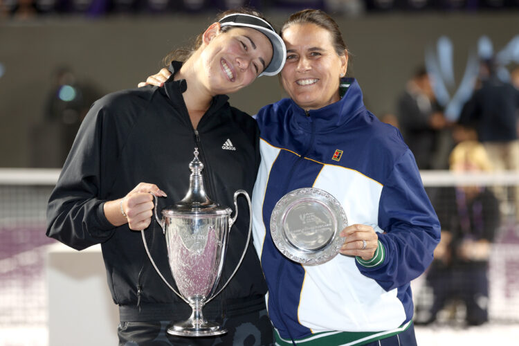 garbine muguruza et conchita martinez