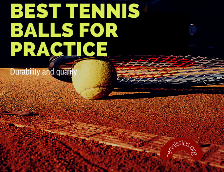 Meilleures balles de tennis pour la pratique
