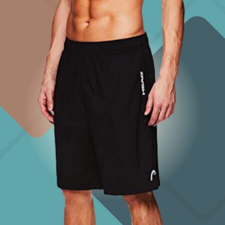 Pantalones cortos para correr y gimnasio con inserto de malla Break Point