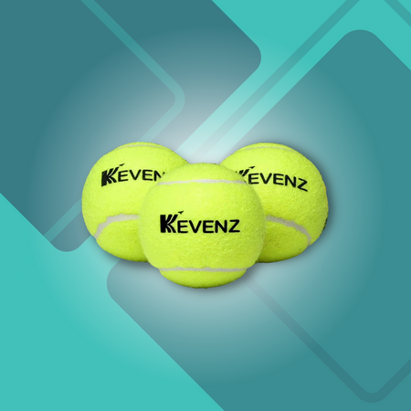 Kevenz Lot de 12 balles de tennis d'entraînement à pression standard