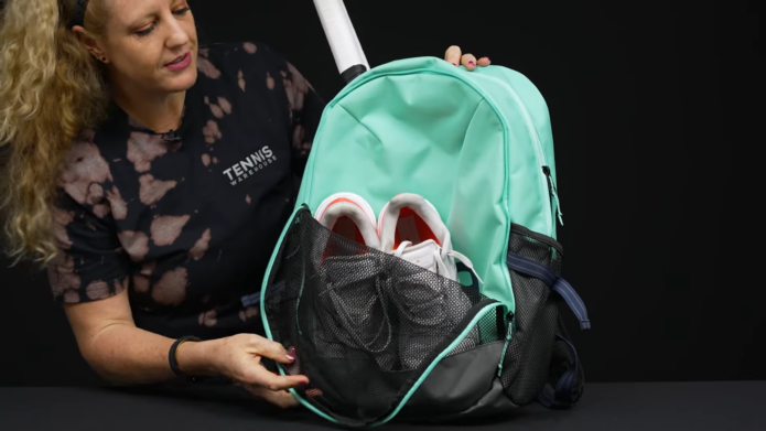 Mochila de tênis