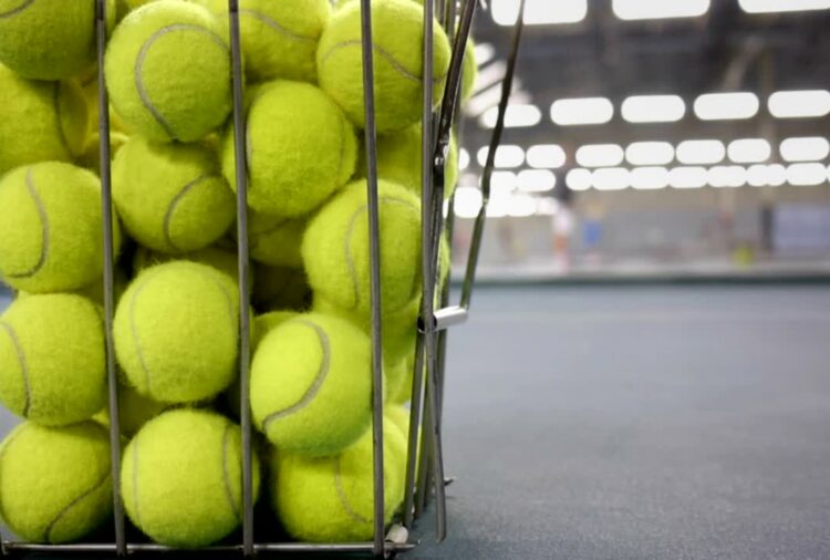 Recolectores de pelotas de tenis