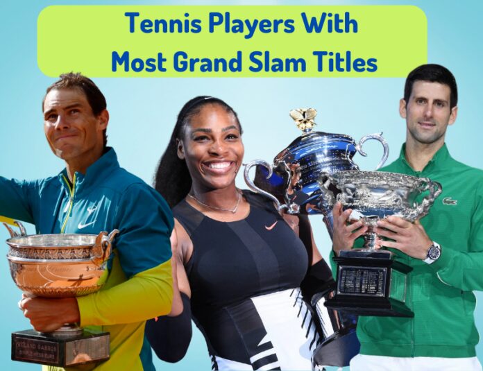 Tennissers met de meeste Grand Slam-titels