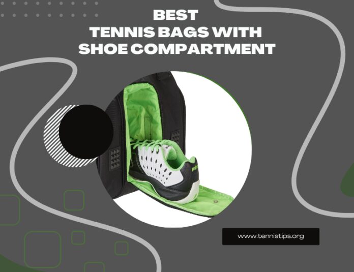 borse da tennis con scomparto per scarpe