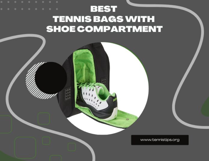 tennistassen met schoenenvak