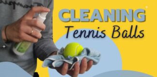 Tips för rengöring av tennisbollar