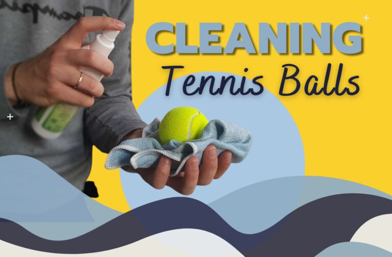 Consejos para limpiar pelotas de tenis
